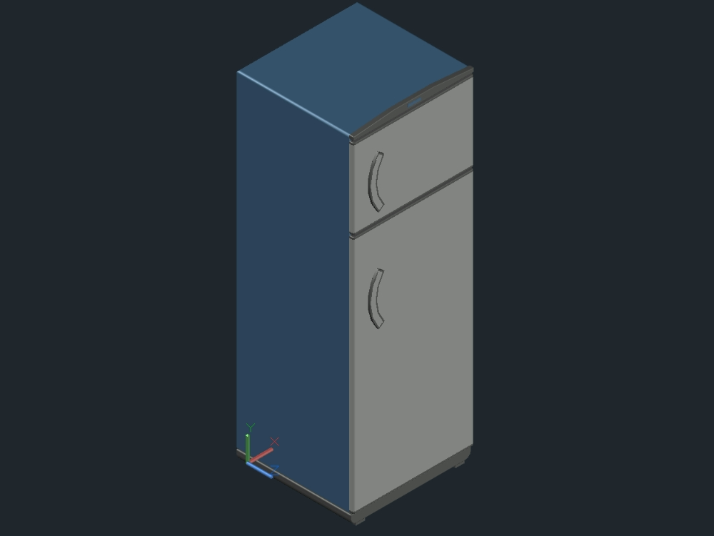 3D-Kühlschrank
