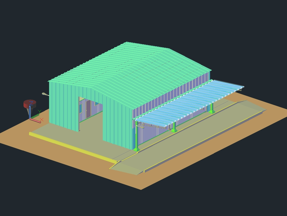 shed in 3d