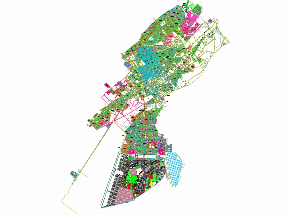 Tacna zoning plan