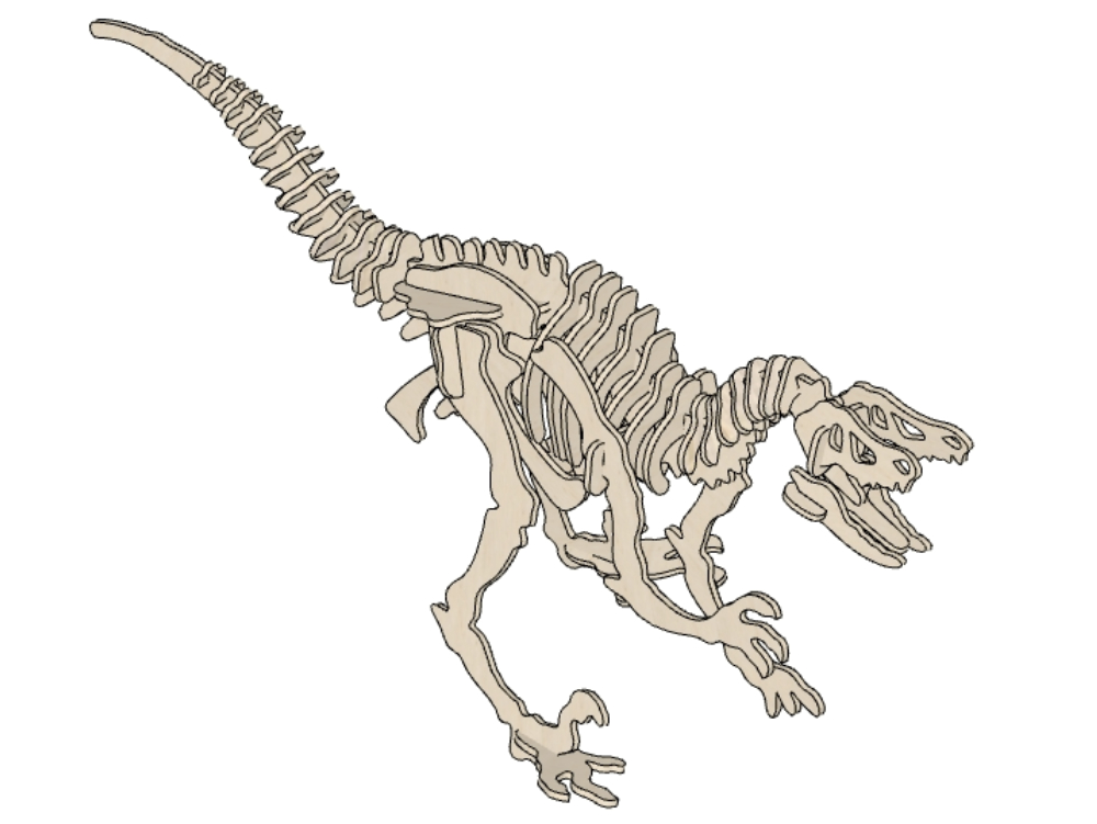 Velociraptor 3d Modell