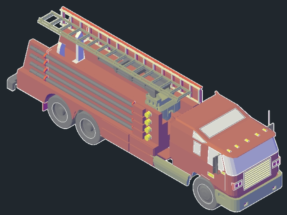 Caminhão de bombeiros