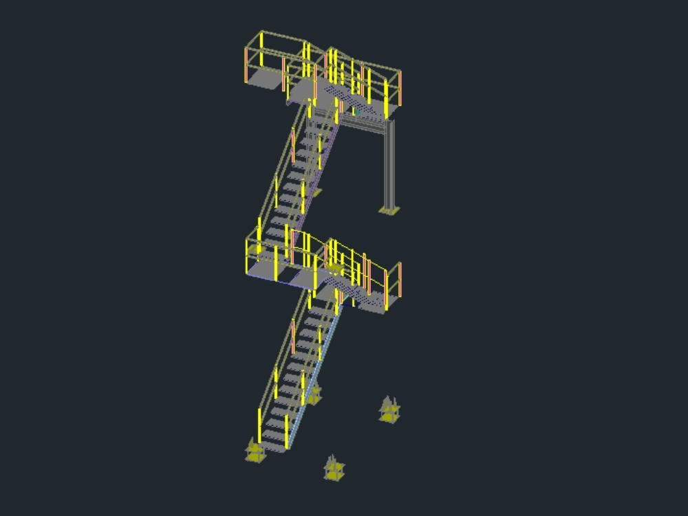 multilevel staircase