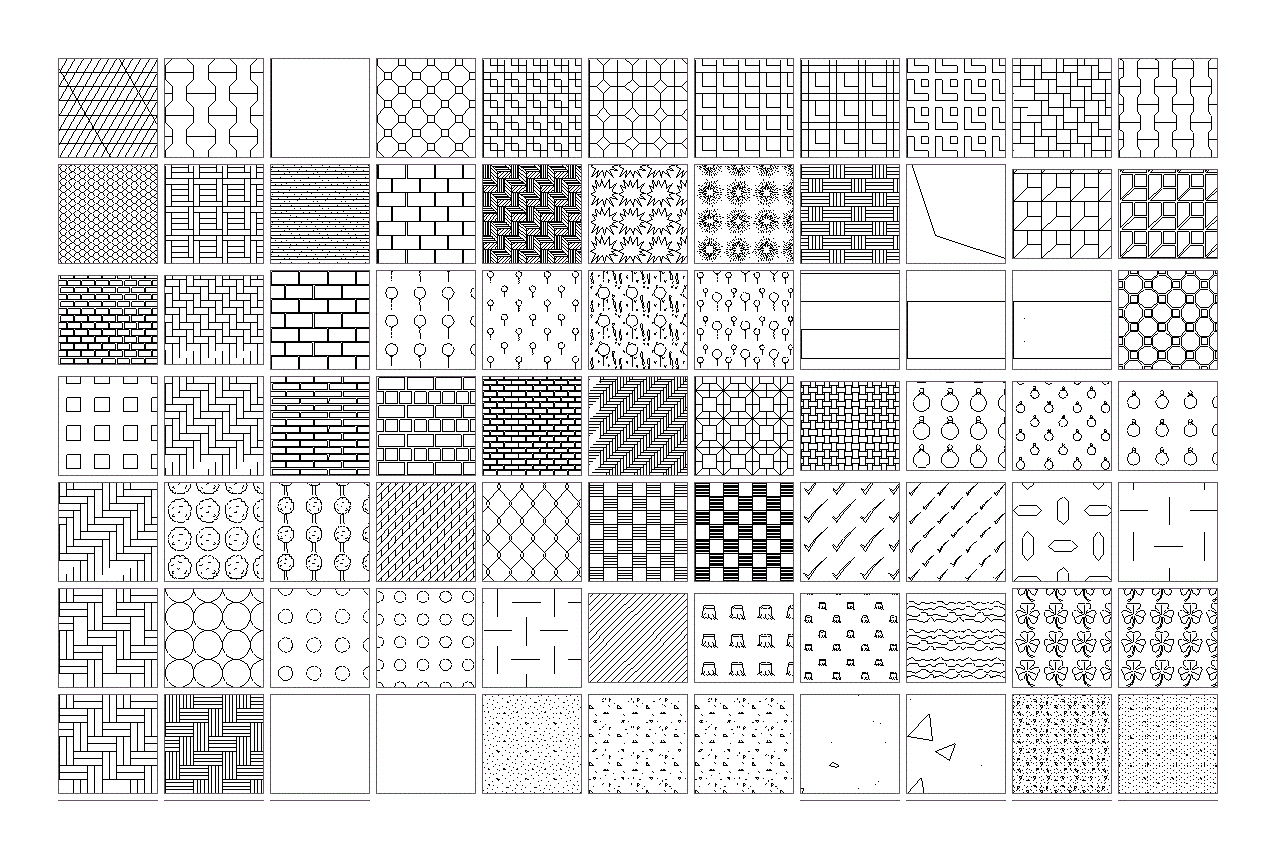 marble hatch pattern in autocad