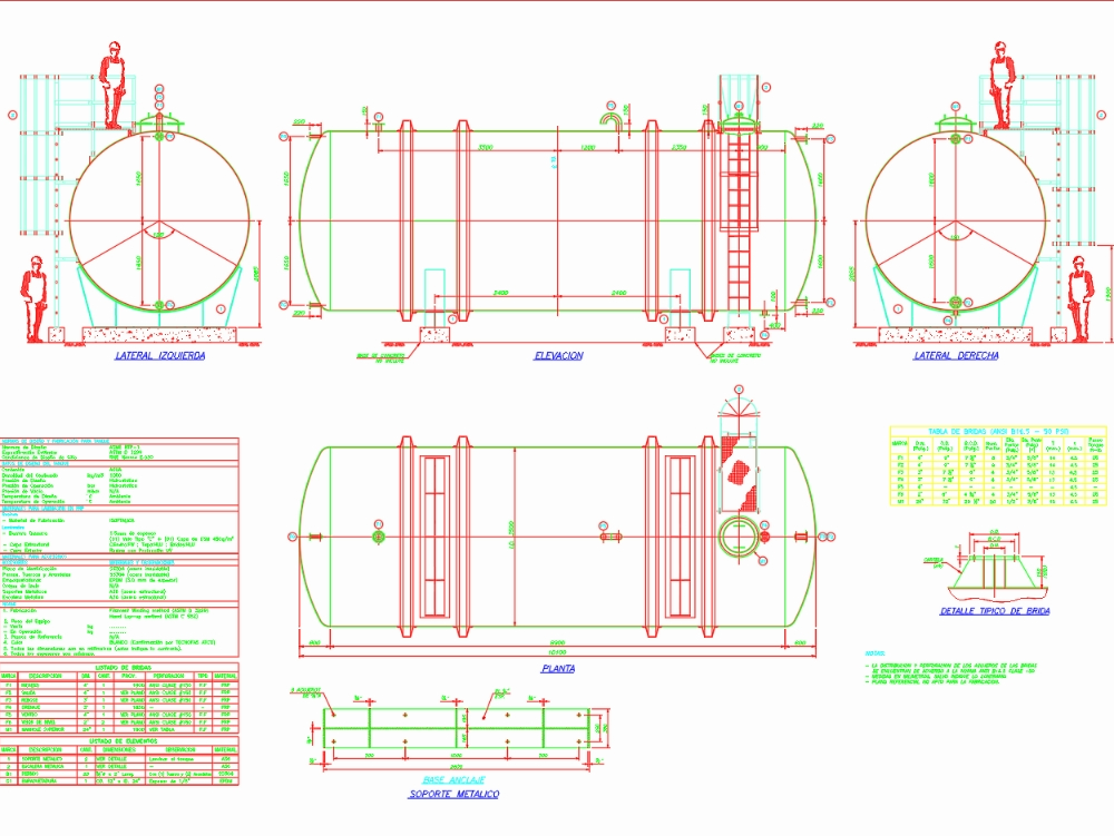 horizontal cylindrical tank volume calculator excel