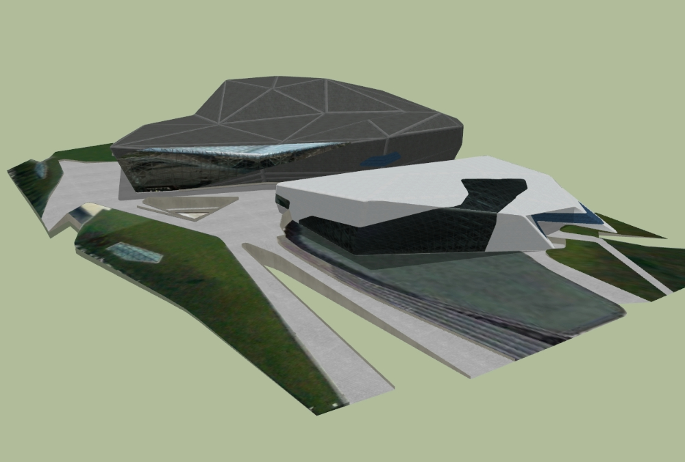 Guangzhou Opera 3D Zaha Hadid Architects