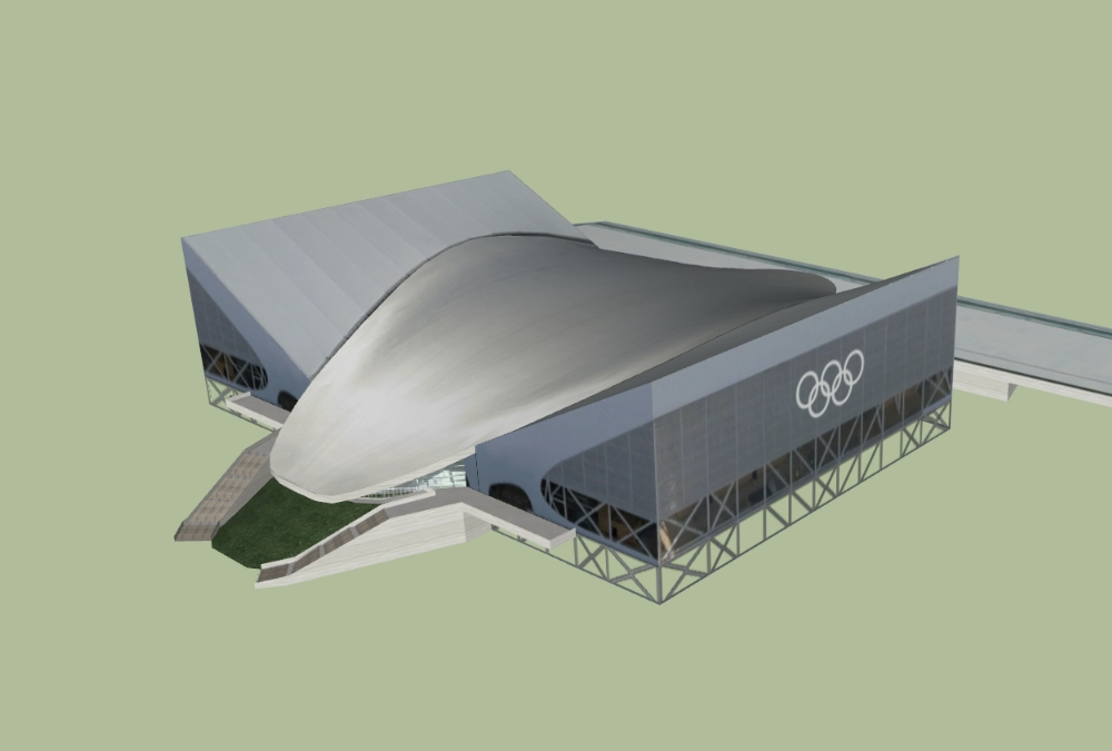 Londoner Wassersportzentrum - Architektur - Zaha Hadid Architekten