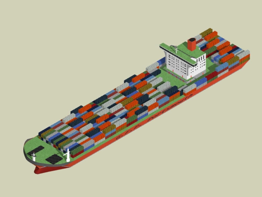 CONTAINER BOAT