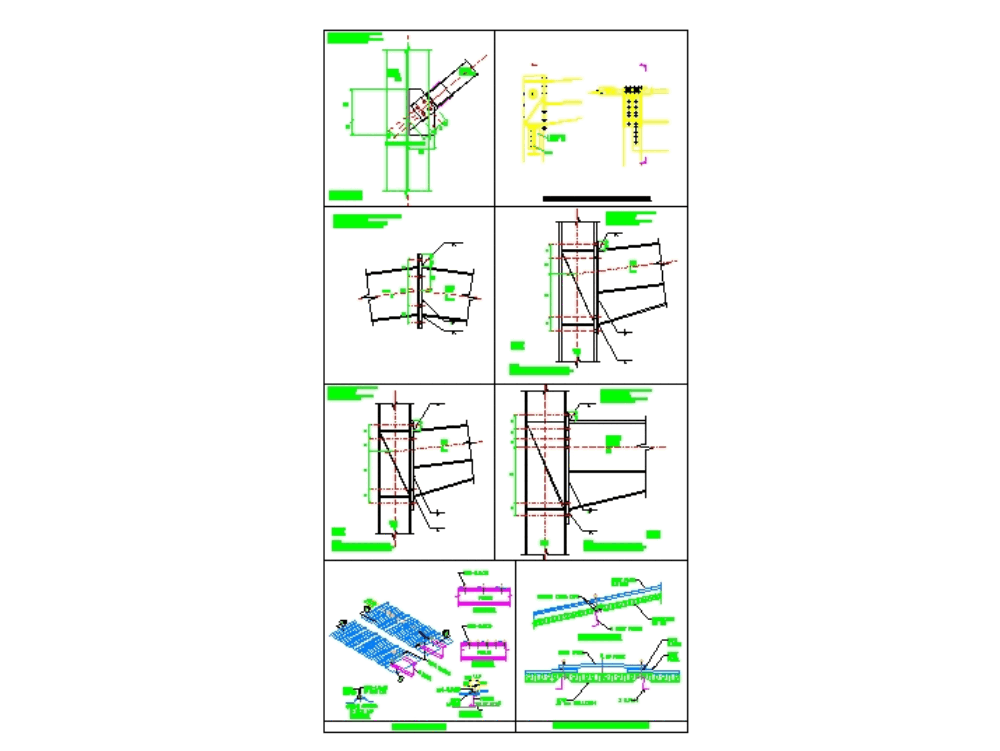 Steel Connection and sheeting