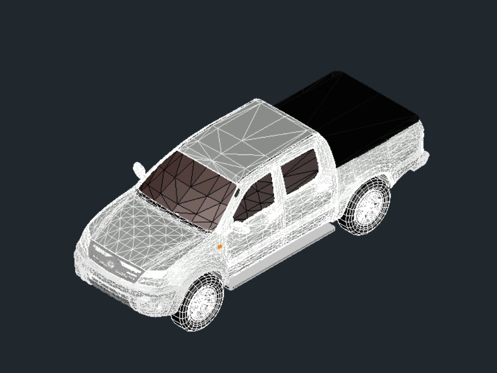 Camioneta Toyota 3D