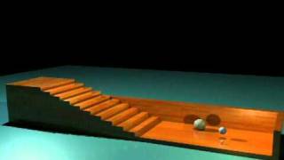 Escaleras en 2D y 3D