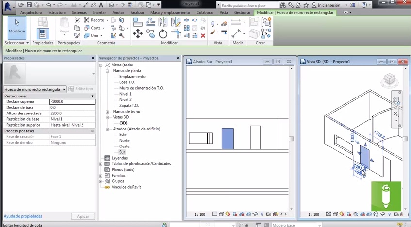 Revit - holes in walls