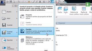 Create a template in revit