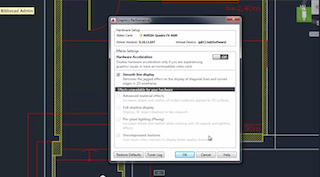 Novedades de AutoCAD 2015 - Como mejorar el rendimiento gráfico