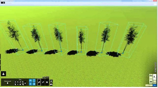 Lumion: object spacing