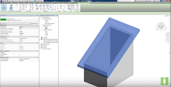 Revit: Cubiertas - Flecha de Pendiente