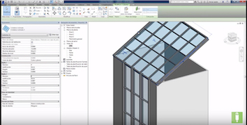 Revit: Abdeckung: geneigtes Glas