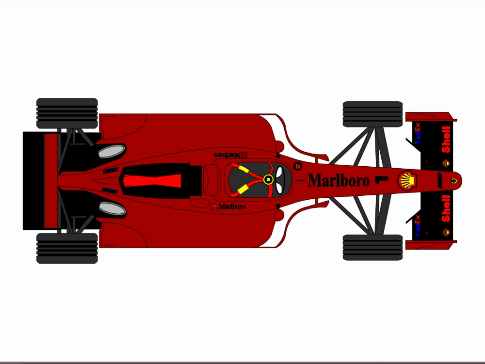 Auto Ferrari Formel 1