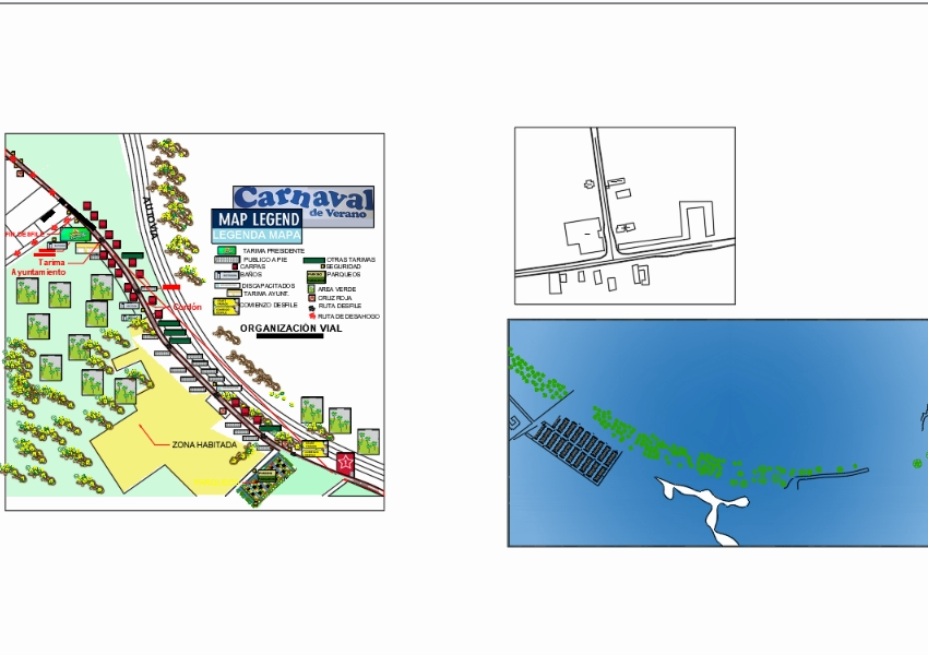 Plan vial desfile carnaval