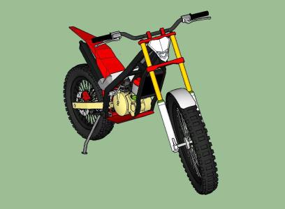 3d motorcycle