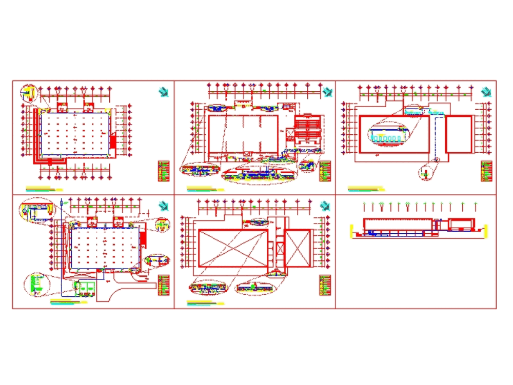 Instalaciones hidraulicas centro de convenciones (3.03 MB) | Bibliocad