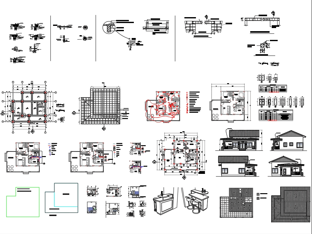 Retreat Cabin In Autocad Cad Download 2 87 Mb Bibliocad