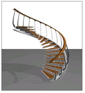 Escalier 3d