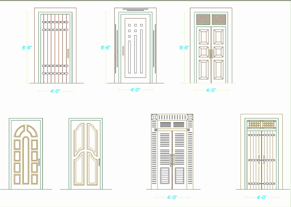 Diseños de puerta