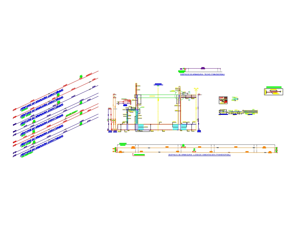 TYPICAL DETAIL OF STEEL FOR TUNNELS