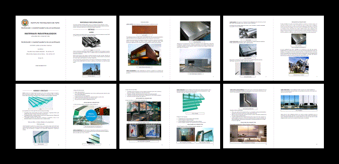 Industrielle Materialien - Architektur