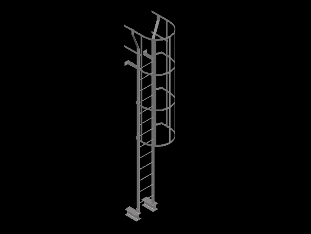 3d cat ladder