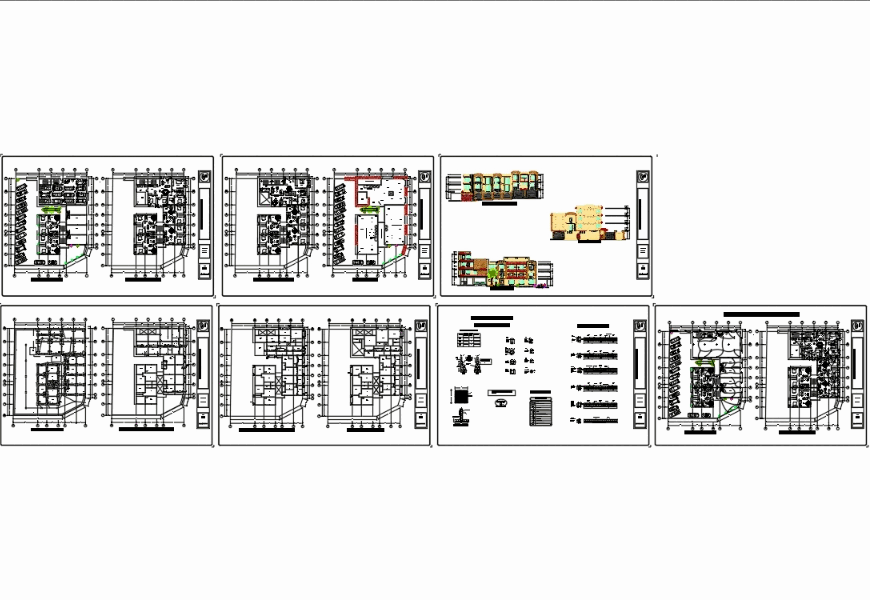 Vivienda Multifamiliar De 3 Niveles En Autocad Cad 2 91 Mb Bibliocad Hot Sex Picture 6427