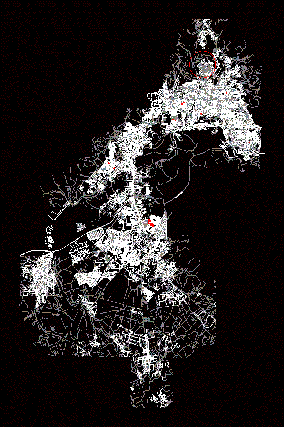 Mapa de capital Guanajuato - autocad