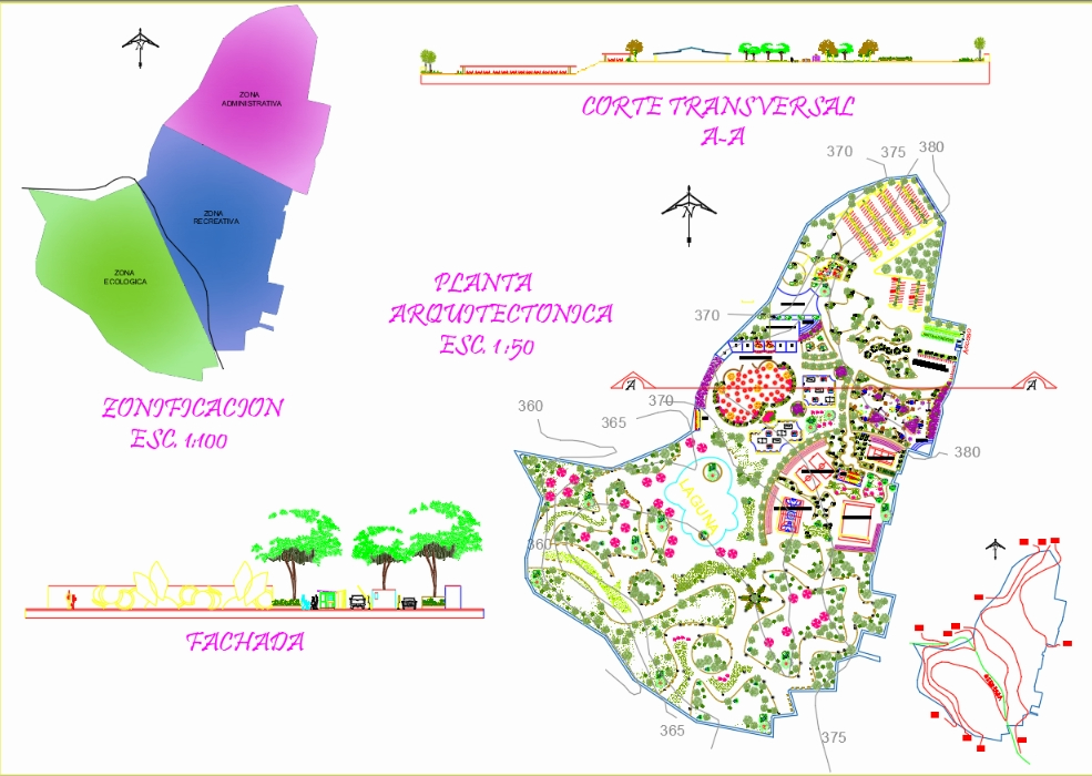 städtischer ökologischer Park