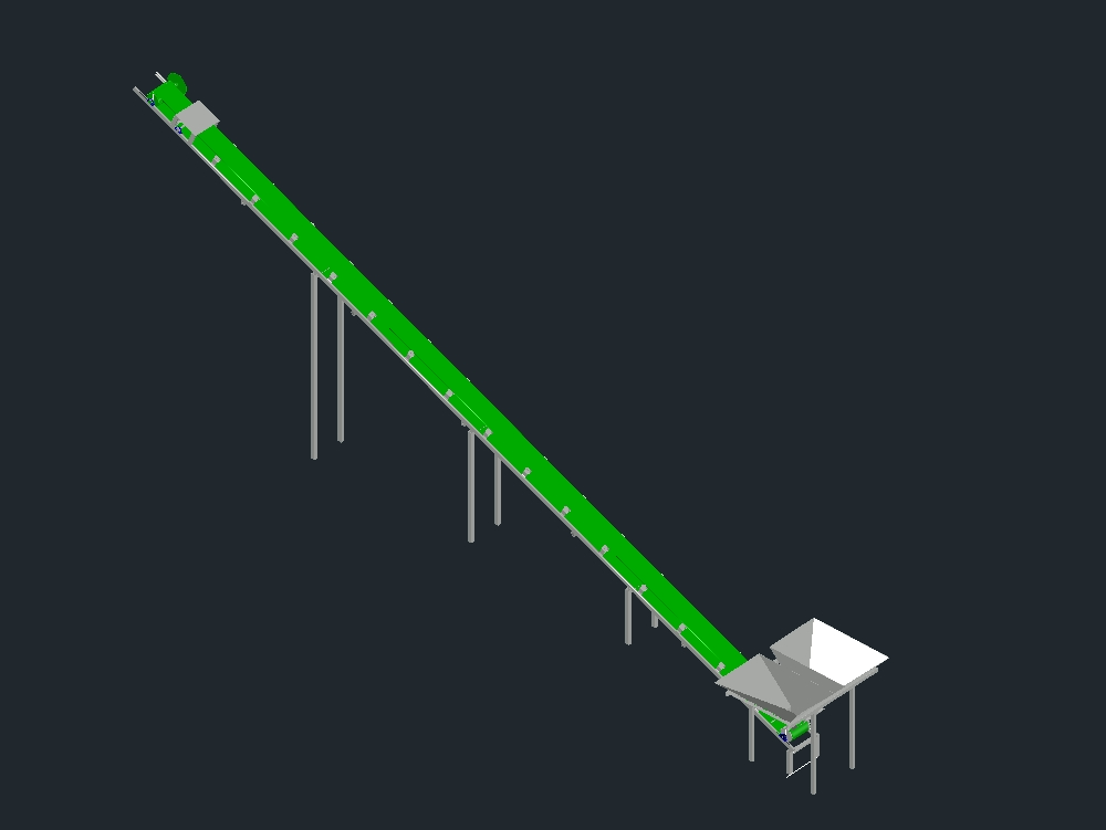 3d materials conveyor belt