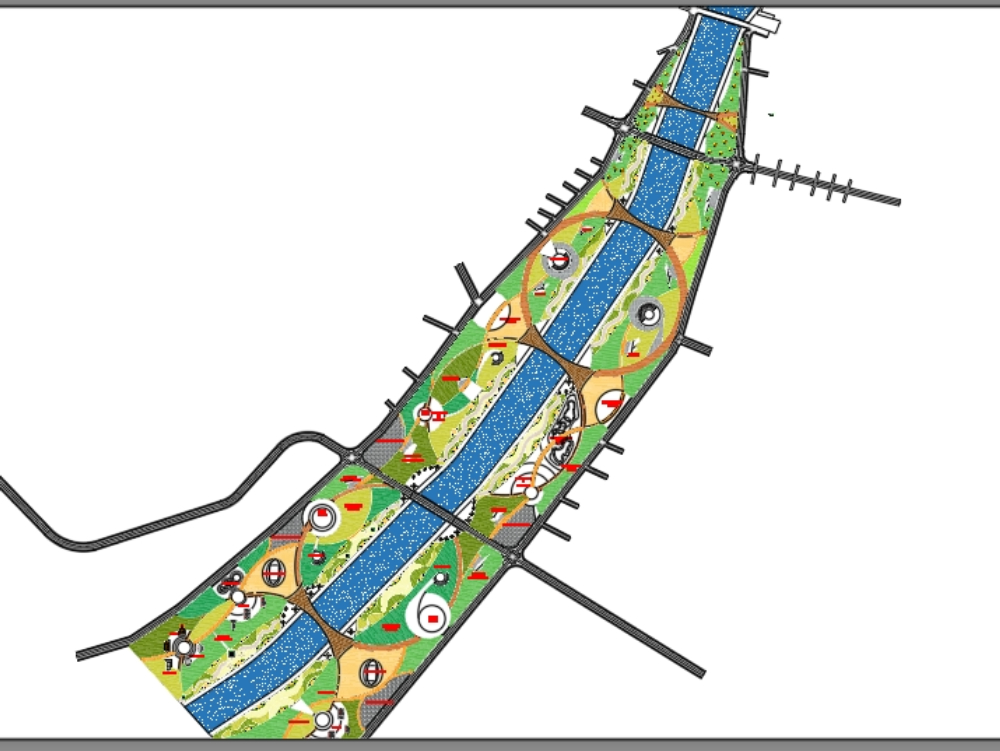Urban proposal in rio piura - castilla