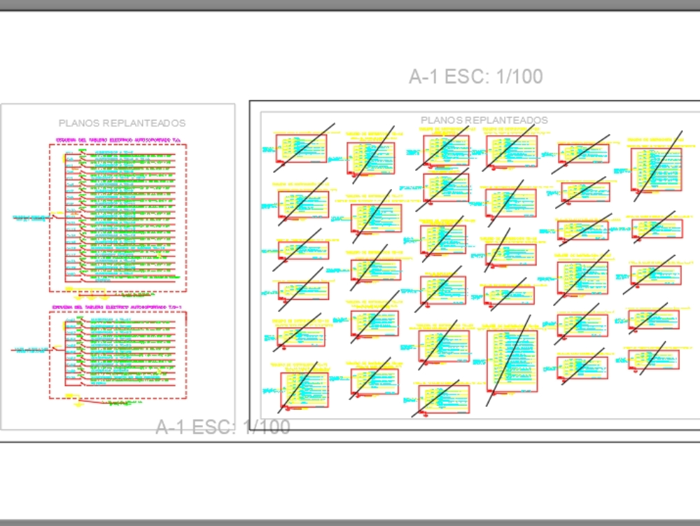 Diagrama unifilar en AutoCAD | Descargar CAD gratis ( KB) | Bibliocad