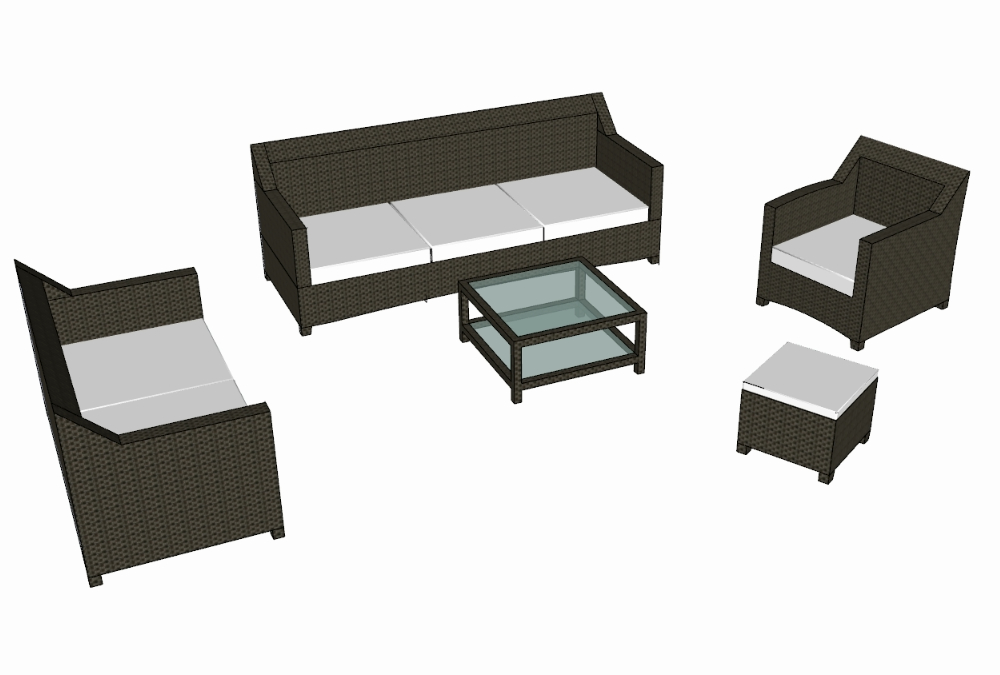 Outdoor furniture for gallery