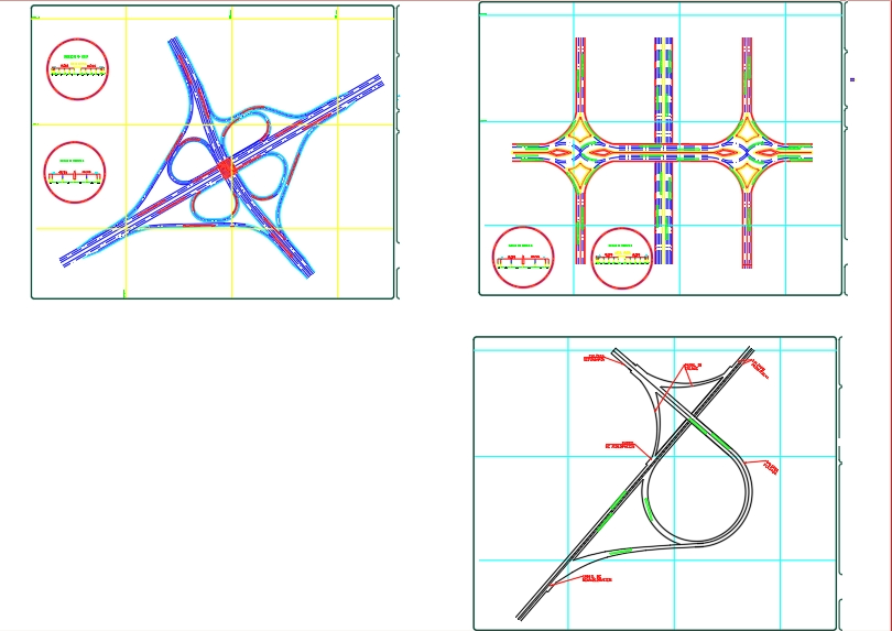 Types of road intersections