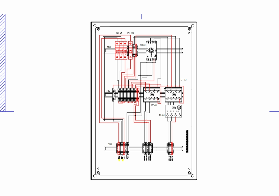 Electric cabinet starter diagram