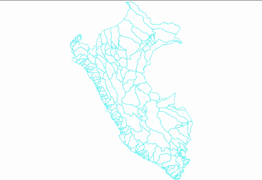 Hydrographic basin of national water authority