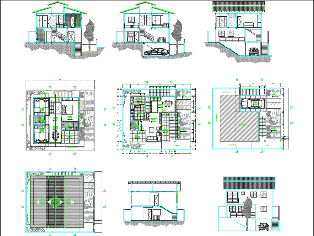 Einfamilienhaus mit 3 Ebenen