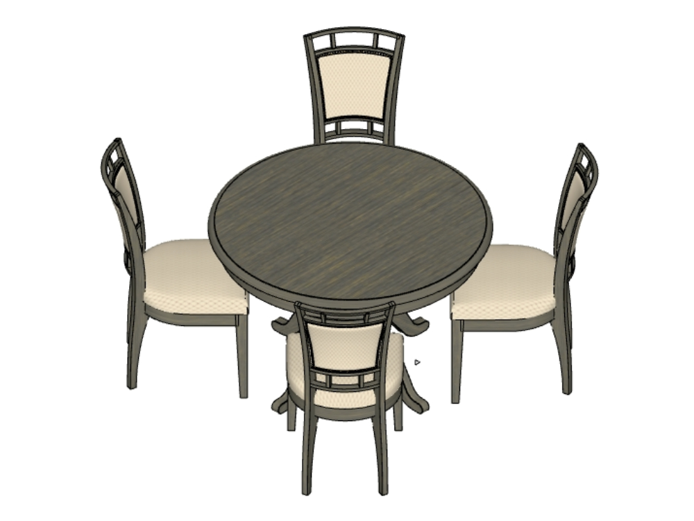 Furniture for kitchen and / or dining room 3d
