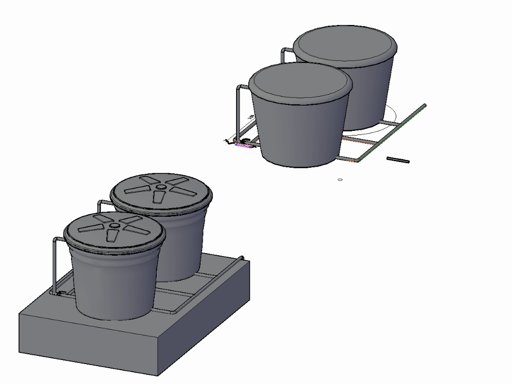 3D-Hochtank - Speicher für Wasser