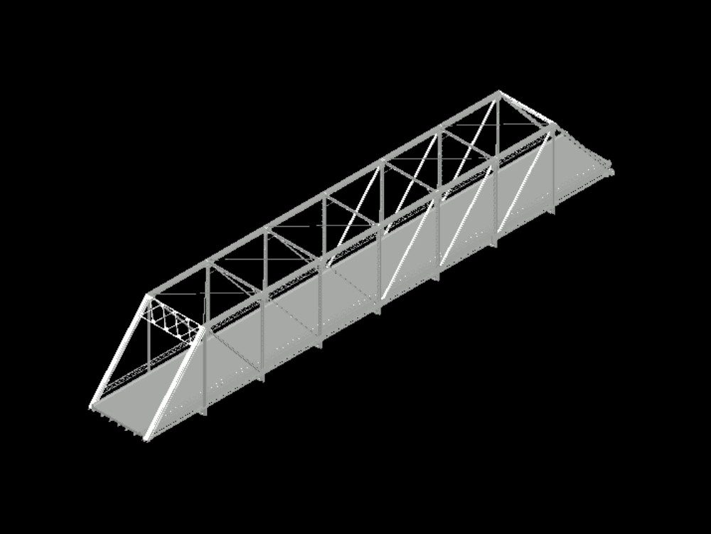 Puente estructural vehicular 4.5m