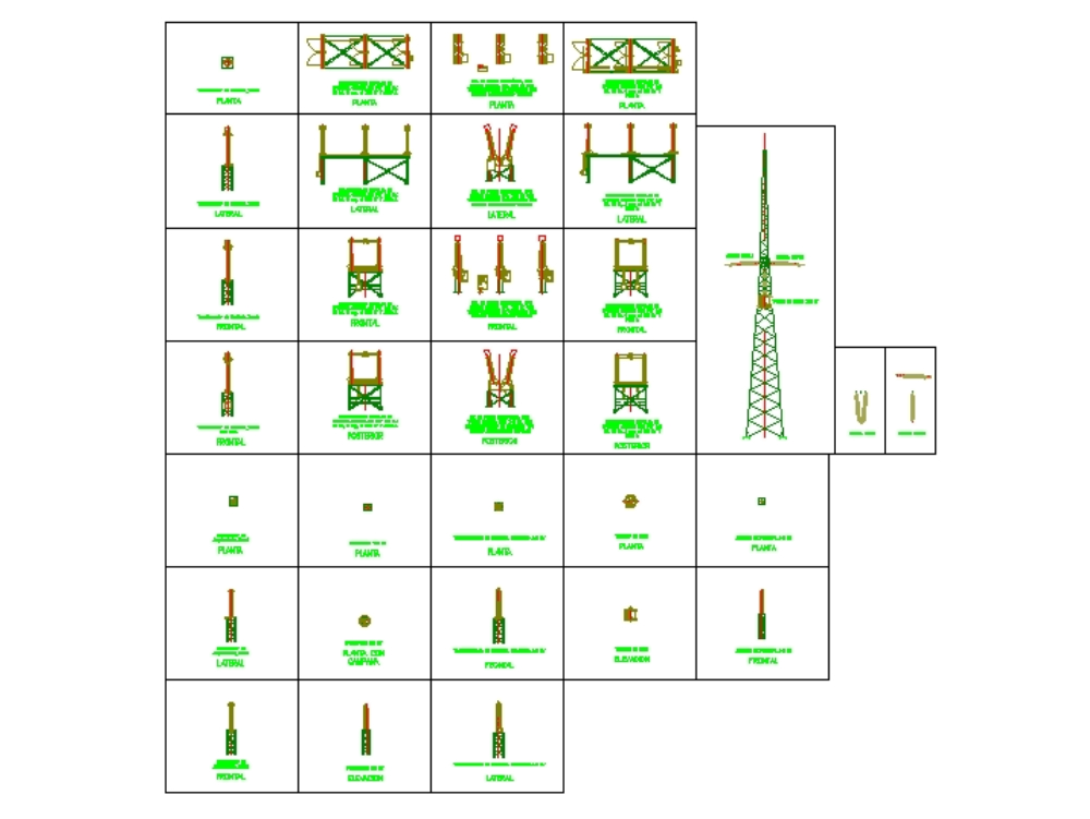 Equipment for electrical substations.
