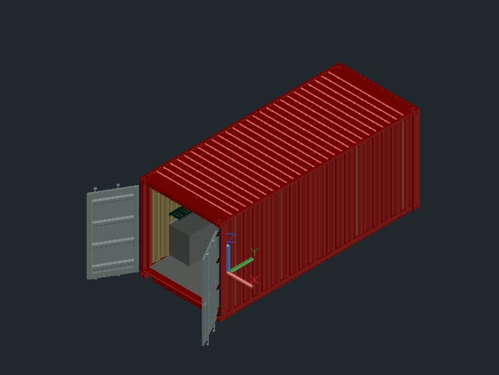 20ft container warehouse