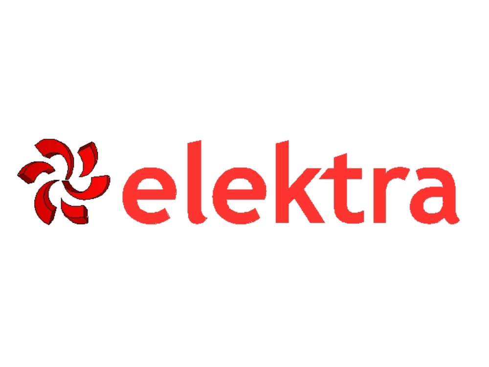 Updated logo development of the elektra store