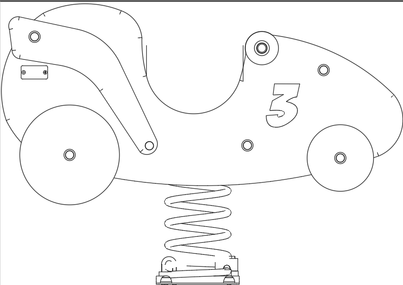 Jogo infantil em AutoCAD, Baixar CAD Grátis (54.61 KB)