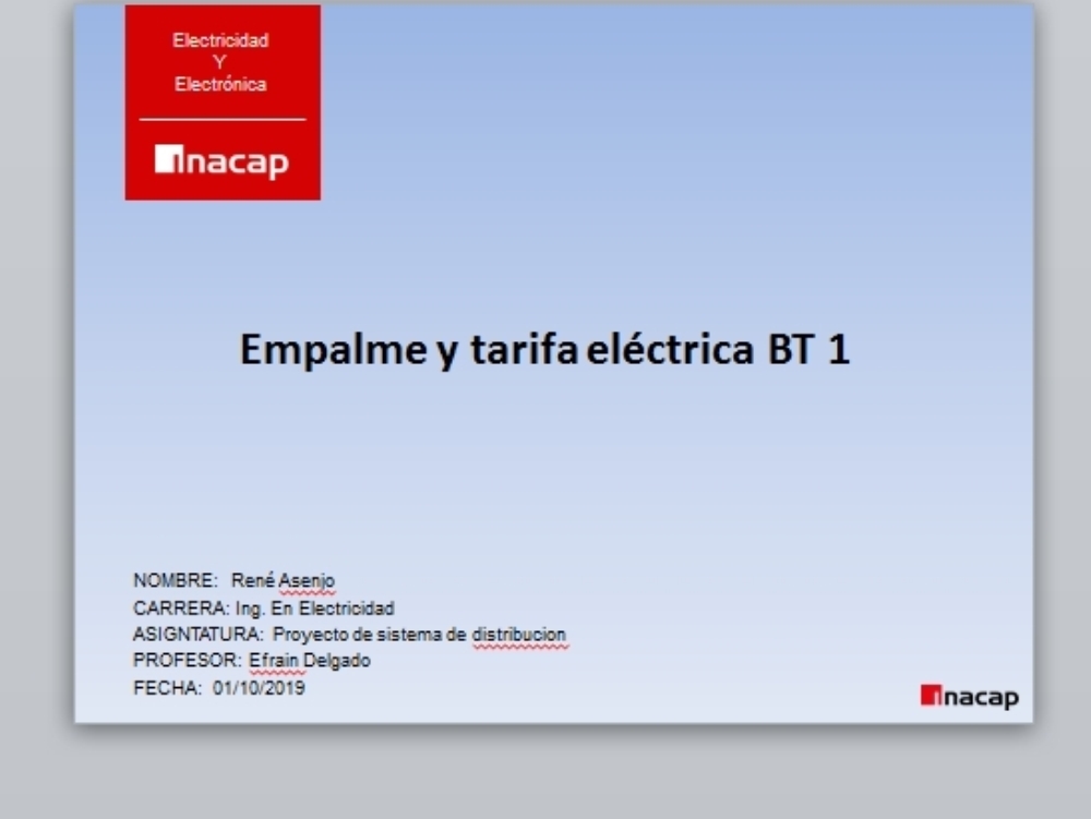 Taxa de eletricidade bt1 e conexão correspondente
