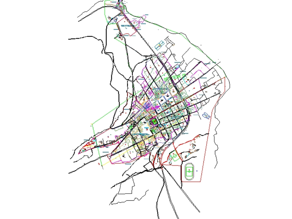 Plano distrito de Chucuito 